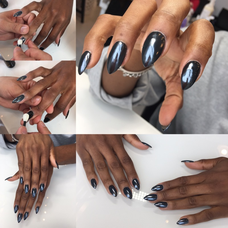Chrome nails